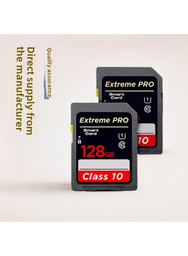 Direct Supply SD Card Camera Card SD Card 32g128G Micro SLR Digital High-speed Video Card 64g Memory Card-Color:Red Black-Capacity:64GB  - Image 2
