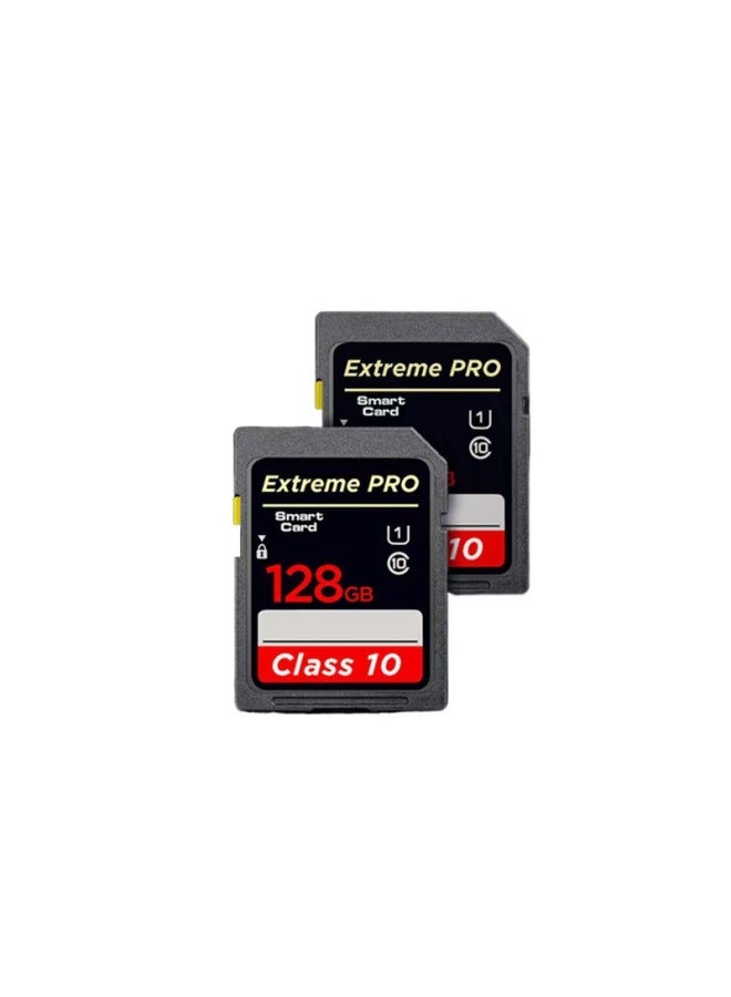 Direct Supply SD Card Camera Card SD Card 32g128G Micro SLR Digital High-speed Video Card 64g Memory Card-Color:Red Black-Capacity:64GB  - Image 1