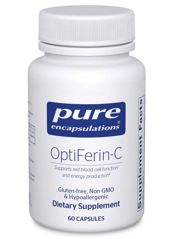 Pure Encapsulations - OptiFerin-C - 60 Capsules - Image 1