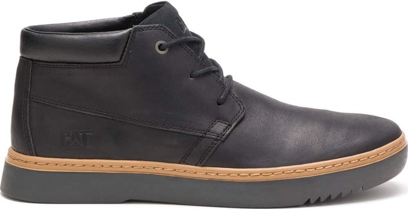 CATERPILLAR Men's Leather Ankle Boots - Image 1
