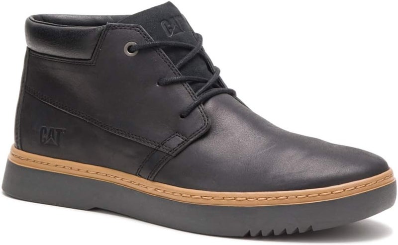 CATERPILLAR Men's Leather Ankle Boots - Image 2