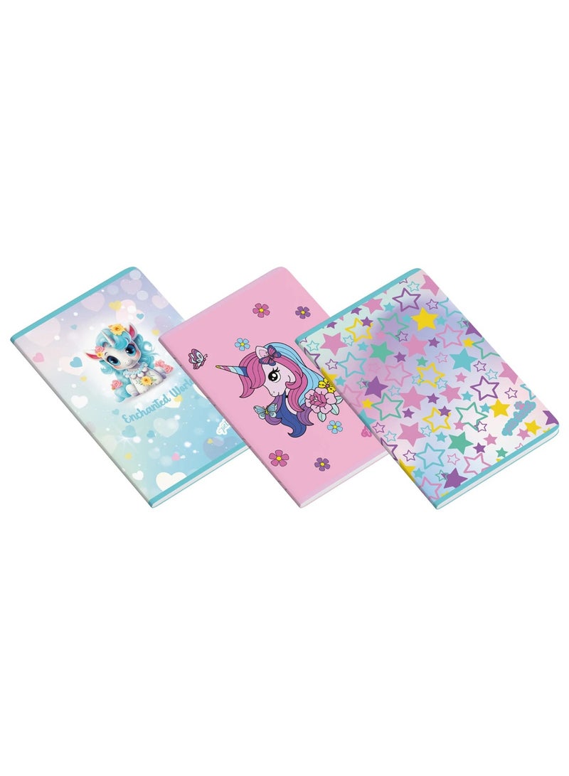 Ambar 1-Piece A5 Size Notebook Single Lined Ruling Assorted Designs - Image 4