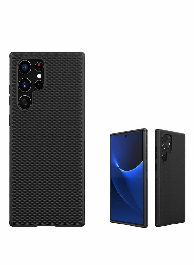 Captaintech Case for Samsung Galaxy S22 Ultra Case Cover Frosted Shield Hard Phone non-slip Cover - Image 1