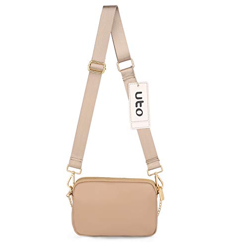 UTO Small Crossbody Bags for Women 3 in 1 Trendy Belt Purse Fashion Designer Mini Cute Sling Fanny Chest Pack - Image 5