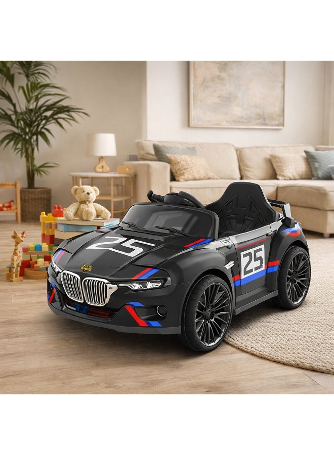 GOLD MANTIS Electric Car Toy - Ride-On Car With Remote Control - Battery Operated In Paint Black - Image 3