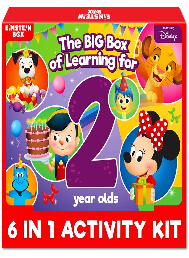 Einstein Box Disney Toys for 2+ Year Old Boys, Girls | Books and Activities for Kids| Learning & Educational Toys & Games | Birthday Gift for 2 Year Olds | - Image 1