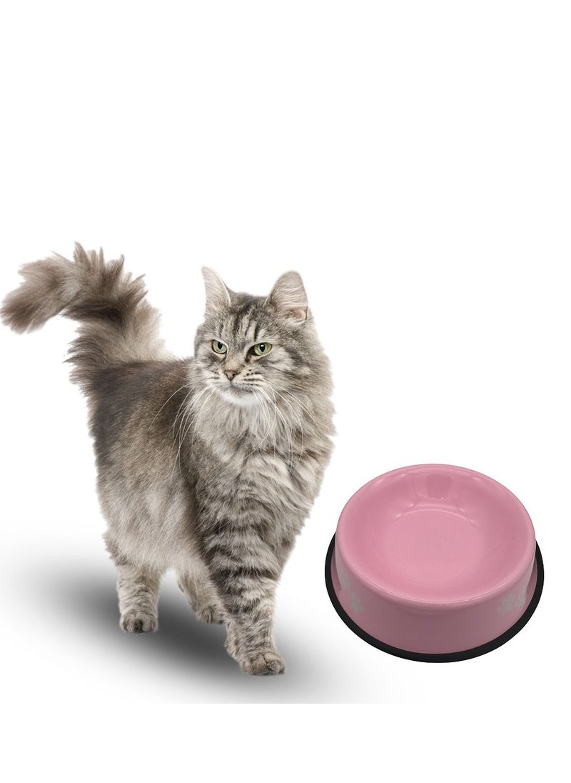 Knox Powering Generations Pet Feeding Bowls with Footprint Design, Durable Food & Water Bowls with Non-Slip Rubber Base, Spill-Proof, Easy to Clean, and Stylish, Ideal for Dogs & Cats - 26cm  - Image 1