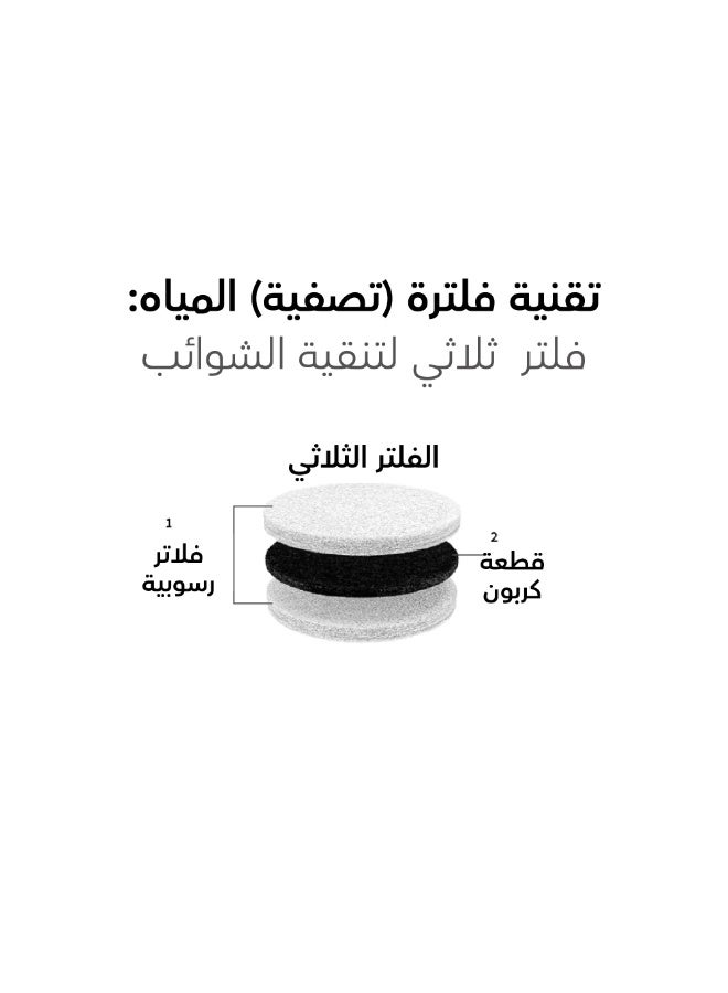 شفت فلتر استحمام متطور لتنقية المياه من الصدأ والرواسب في مياه الخزان السعودي، ينعم المياه العسيرة ويحمي الشعر والبشرة بكبسولات عطرية من الغابة - Image 4