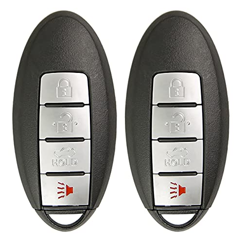 Keyless2Go Replacement for Proximity Smart Keyless Remote Fob for Nissan & Infiniti KR55WK48903 KR55WK49622 (2 Pack) - Image 1