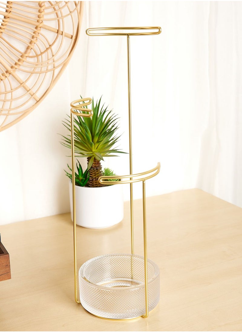 UMBRA - Tesora Jwl Stand Glass Brass - Image 1