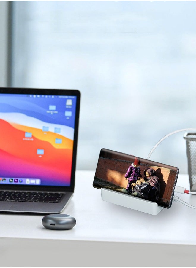 غريفين - موزع USB 3.0، منافذ شحن USB 20 وات، موزع بيانات، تمديد، مناسب لأجهزة الكمبيوتر المحمولة وأجهزة الكمبيوتر الشخصية وأجهزة الكمبيوتر وأجهزة USB، متوافق للغاية، سرعة نقل بيانات 5 جيجابت في الثانية - Image 1