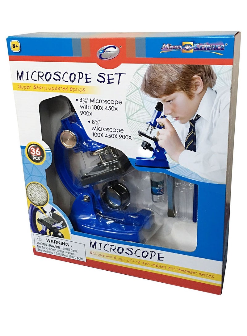 Eastcolight 36Pcs 100/450/900X Microscope Set - Image 1