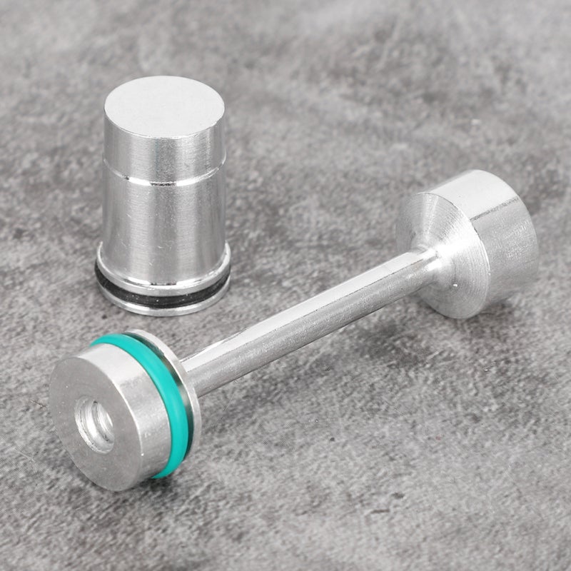 Oil Bypass Delete: Aluminum Alloy Billet - Durable High Precision Oil Diverter Barbell for GM LS Engines - Image 1