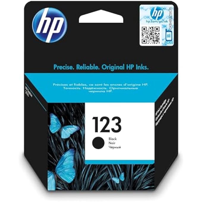 HEWLETT PACKARD CARTRIDGE 123 BLACK-PACK OF 2PCS - Image 1