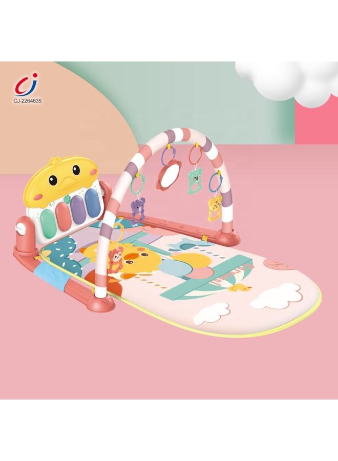 Multifunctional Baby Sleeping Music Fitness Blanket Cradle Rocking Chair 2-in-1 Soothing Toy - Image 2
