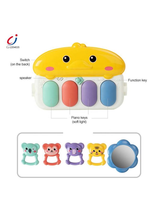 Multifunctional Baby Sleeping Music Fitness Blanket Cradle Rocking Chair 2-in-1 Soothing Toy - Image 4
