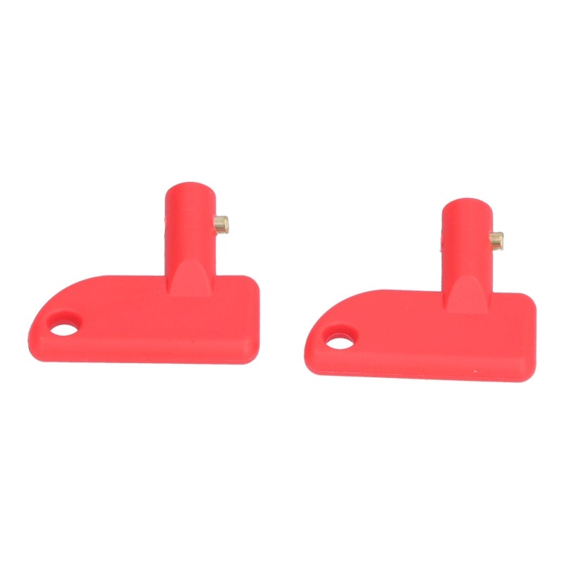 Battery Switch Key: Premium ABS Material Rustproof Corrosion-resistant - Compact 5cm Length 4.3cm Width Lightweight - Durable 4 Pieces for Cars, Ships, Boats, RVs, Campers, Travel Trailers, Trucks - Image 2