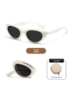 New Folding Sunglasses Uv-proof Polarized Women's European And American Cat Eye Fashion Outdoor Sunshade