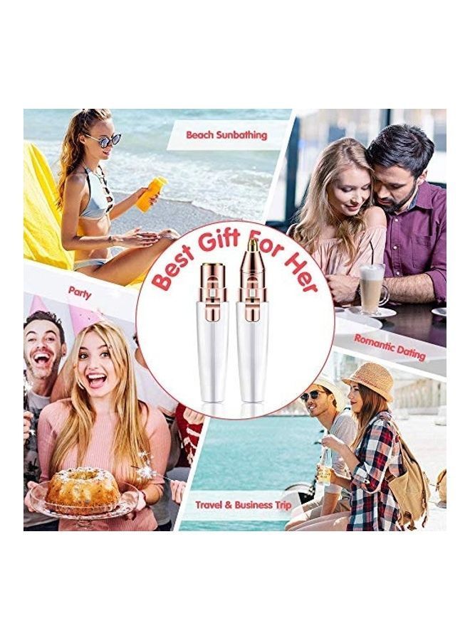 NIBEMINENT Hair Remover Epilator White - Image 2