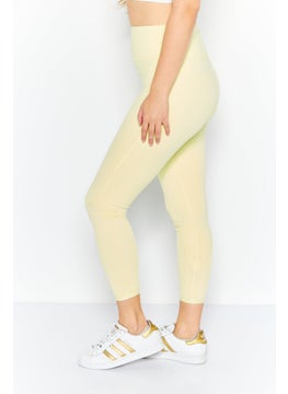 Women Sportswear Fit Training Tights, Light Yellow - pzsku/Z0A9DFD449341FAB60482Z/45/_/1726109178/ec62d1ef-be23-4217-b643-adc99ee093db