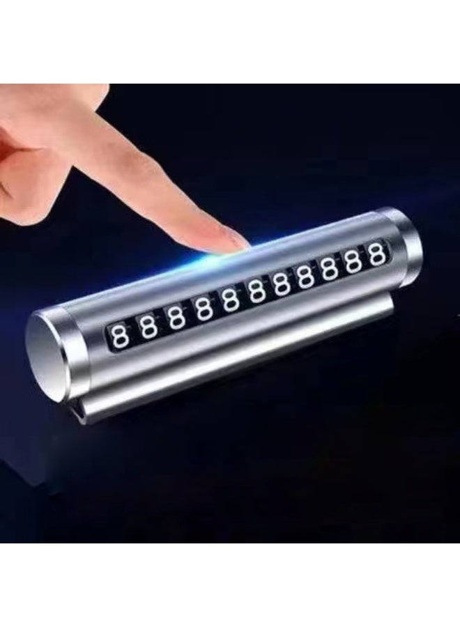 XiuWoo Ultra-fast car charger: 2PD and 4-port USB fast charging adapter (including USB-C cable, compatible with iPhone and Android), temporary parking number plate, keychain - Image 5