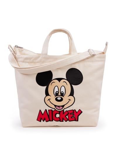 BAGGU Horizontal Zip Duck Bag Embroidered Mickey Mouse Club - Image 1