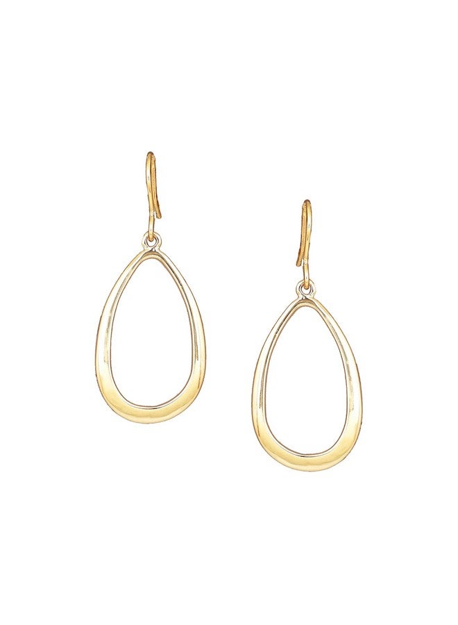 Estele Fashion Jewellery Gold Plated Fancy Designer Drop & Dangler Fish Hook Earrings for Girls and Women-437/714 ER - Image 1