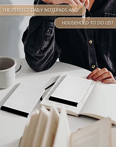 Aidunmis 6 Pack Small Notepads Refills Memo Pads 3 x 5 Inch Lined Writing Note Pads with 30 Sheets Note Pad Paper in Each Pad Mini Pocket Notebook Refills for Taking Notes and Reminders Organization Planning - Image 3