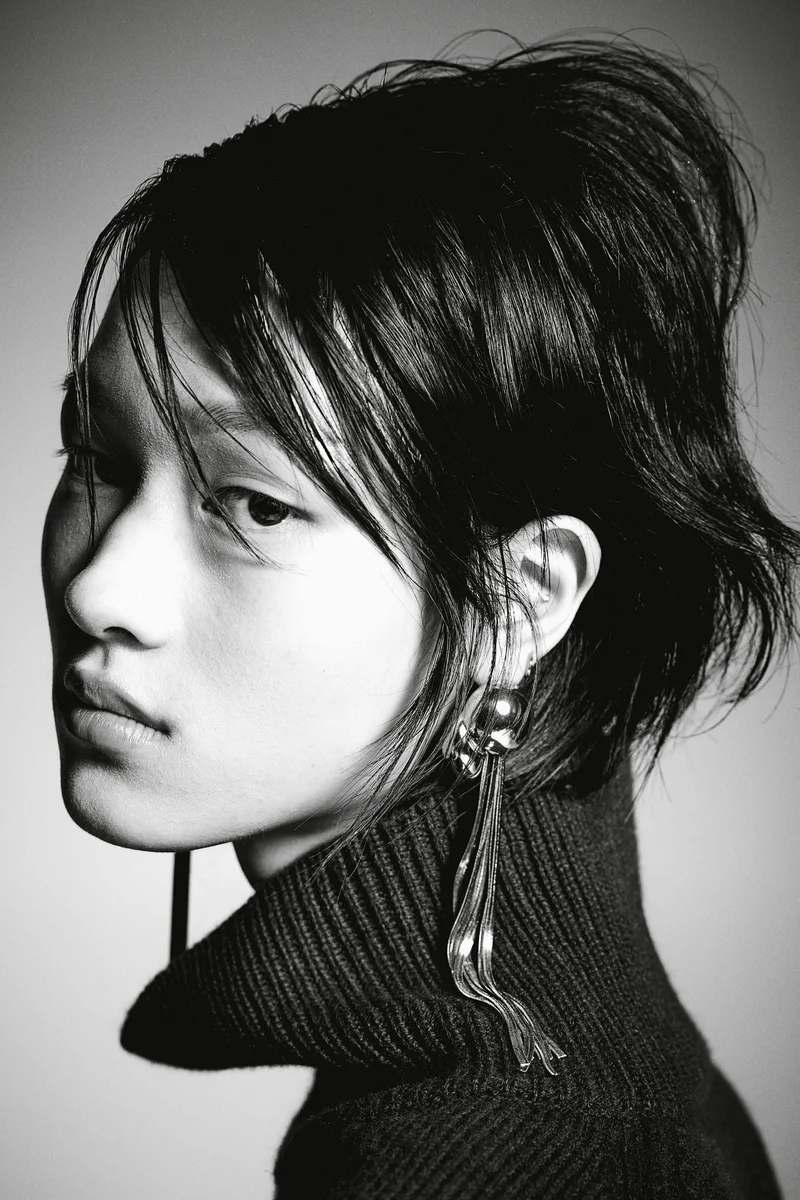 H&M Snake Chain Earrings