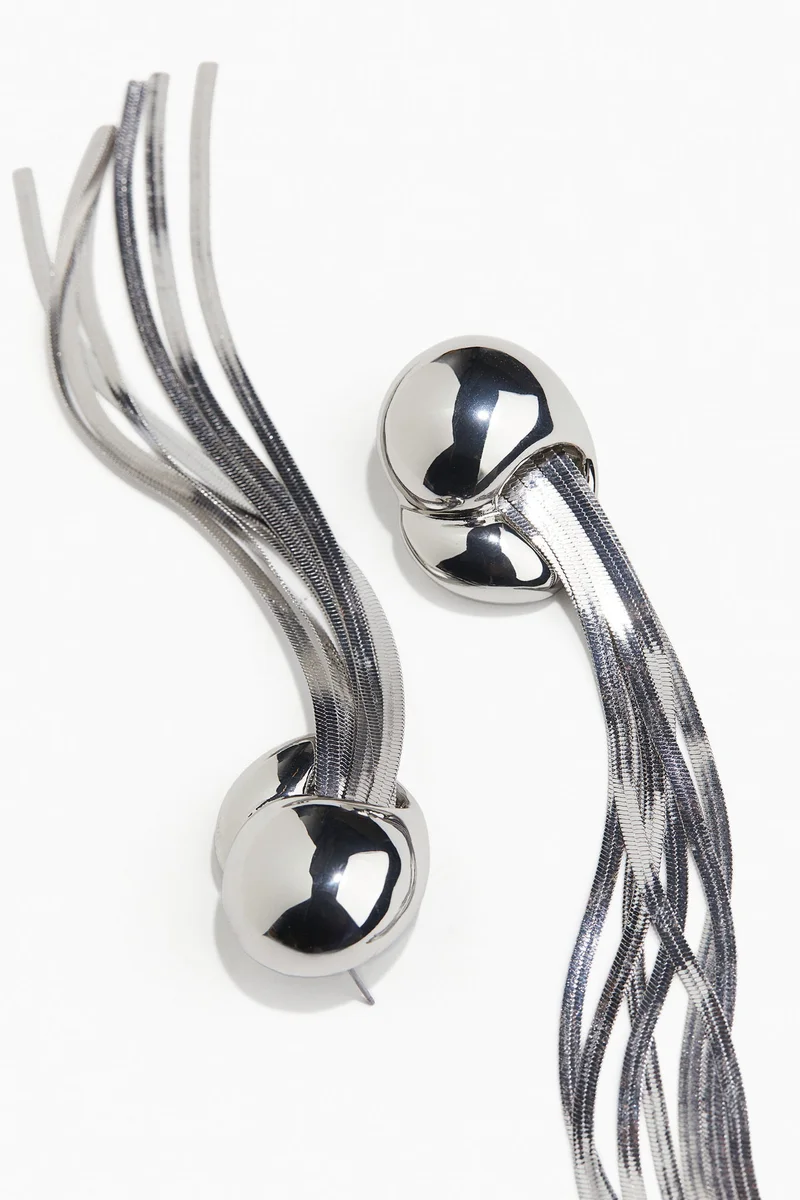 H&M Snake Chain Earrings