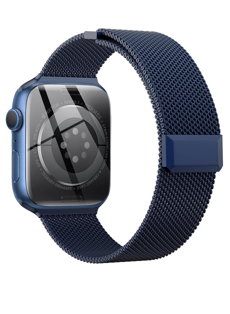 Apple Watchband 42mm 44mm 45mm 49mm Milanese Apple Watch Strap - Image 1