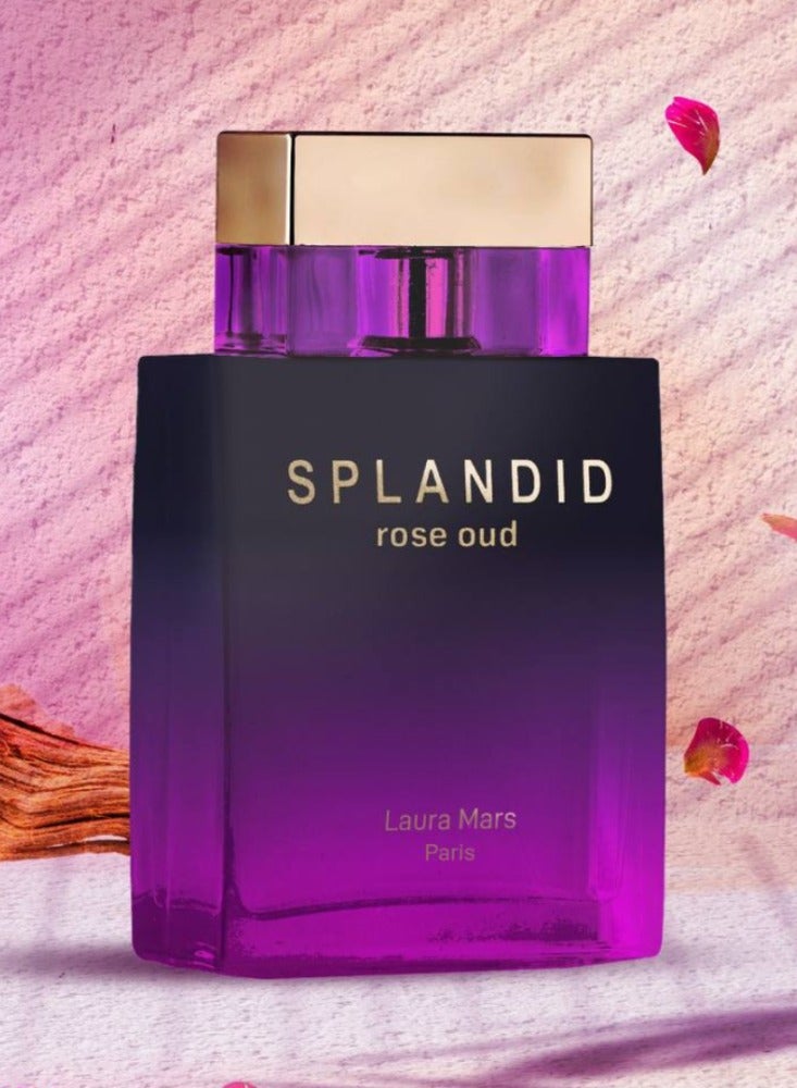 Laura Mars Splandid Rose Oud EDP 100ML - Image 2