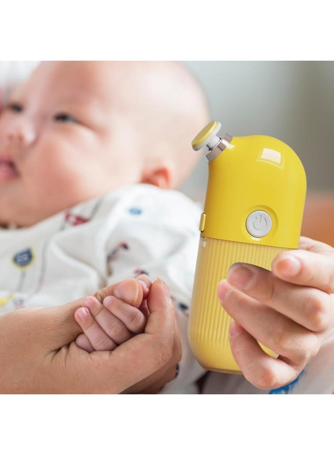 بلو فاير مبرد أظافر كهربائي محمول للأطفال، مبرد أظافر آمن ولطيف، جهاز تلميع أظافر كهربائي متعدد الوظائف بتصميم مريح، مناسب للأطفال والمراهقين والبالغين والعائلة، قابل لإعادة الشحن عبر USB - Image 2