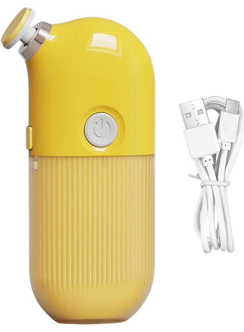 بلو فاير مبرد أظافر كهربائي محمول للأطفال، مبرد أظافر آمن ولطيف، جهاز تلميع أظافر كهربائي متعدد الوظائف بتصميم مريح، مناسب للأطفال والمراهقين والبالغين والعائلة، قابل لإعادة الشحن عبر USB - Image 1