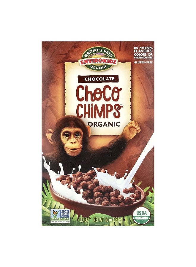 Nature's Path, EnviroKidz, Organic Choco Chimps®, Chocolate , 10 oz (284 g)