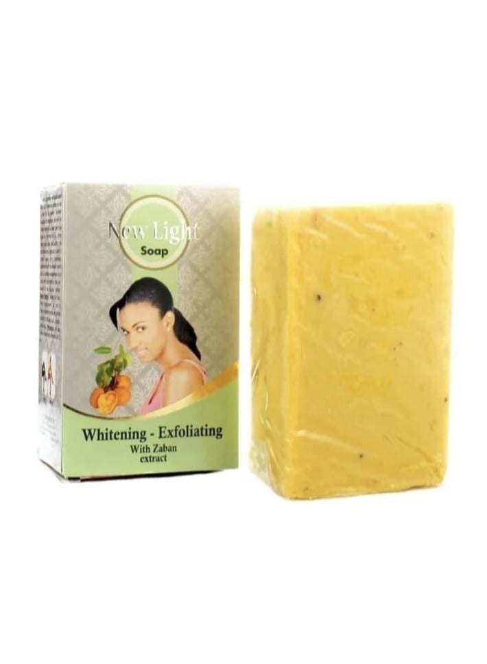 New Light Skin lightening and exfoliating soap 350 grams - Image 1