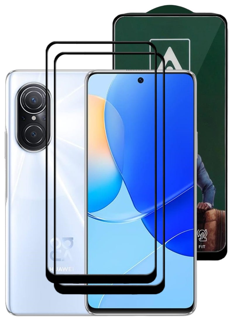 ACLIX 2 Pieces Antistatic ESD Dustproof Premium Quality High Definition Tempered Glass Screen Protector Designed For Huawei nova 9 SE - Image 1