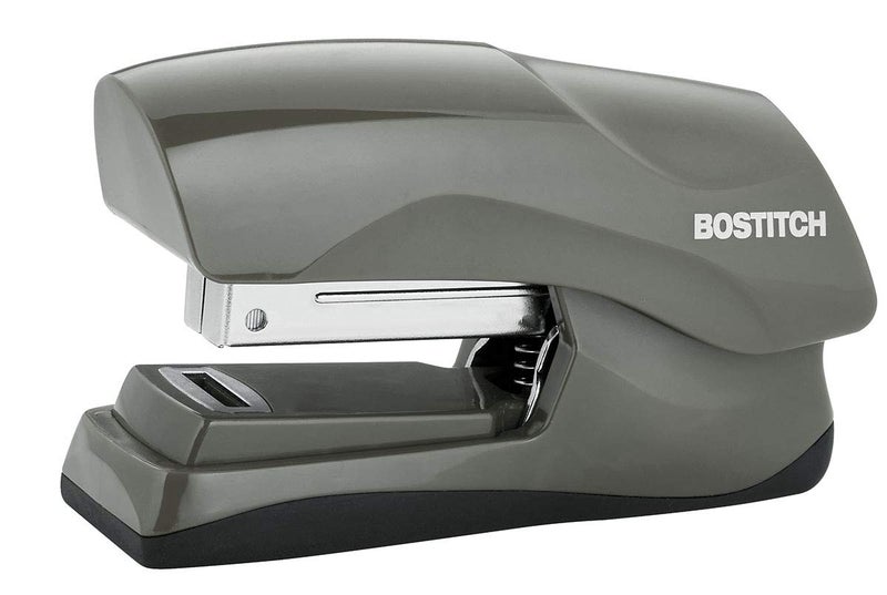Bostitch Office Heavy Duty Stapler, 40 Sheet Capacity, No Jam, Half Strip, Fits into the Palm of Your Hand, For Classroom, Office or Desk, Gray - Image 1