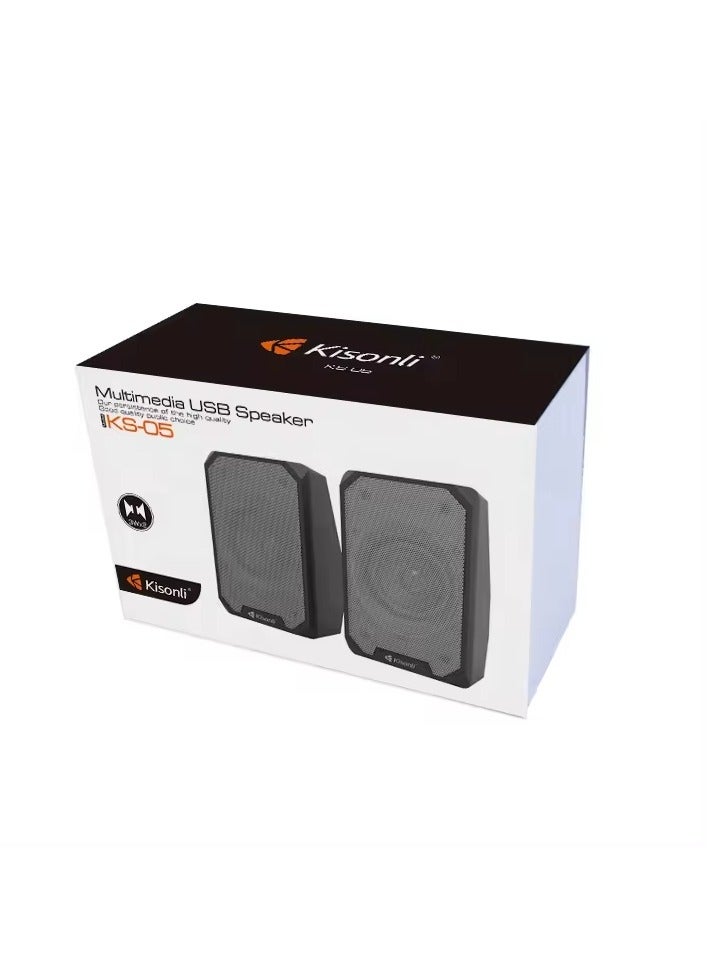 Kisonli Kisonli ks-05 mini laptop speaker Product: 3W*2  - Image 3