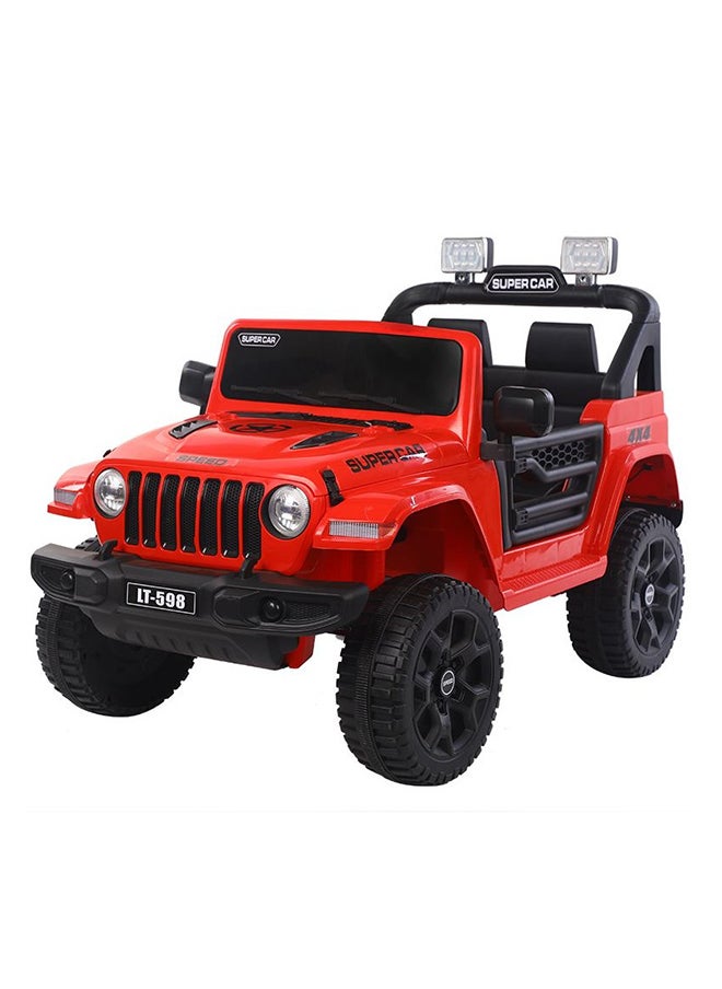 FUN MOMENT Electric Ride-On Car With Two Seats And Remote Control For Kids  - Image 1