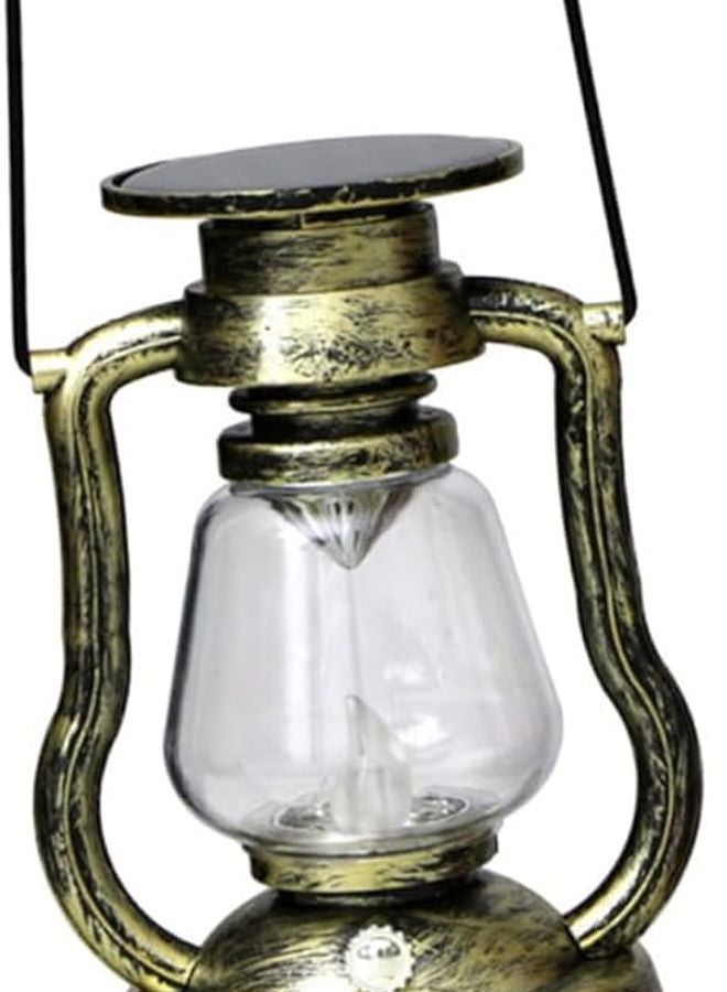 فانوس كلاسيكي يعمل بالطاقة الشمسية لتزيين الحدائق والتراسات الخارجية مع مصباح محمول - Image 1