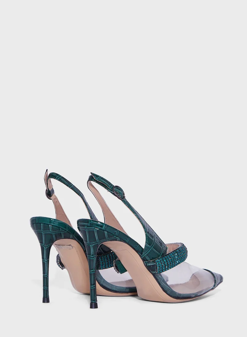 Nicoli Amada Mid Heel Sandals
