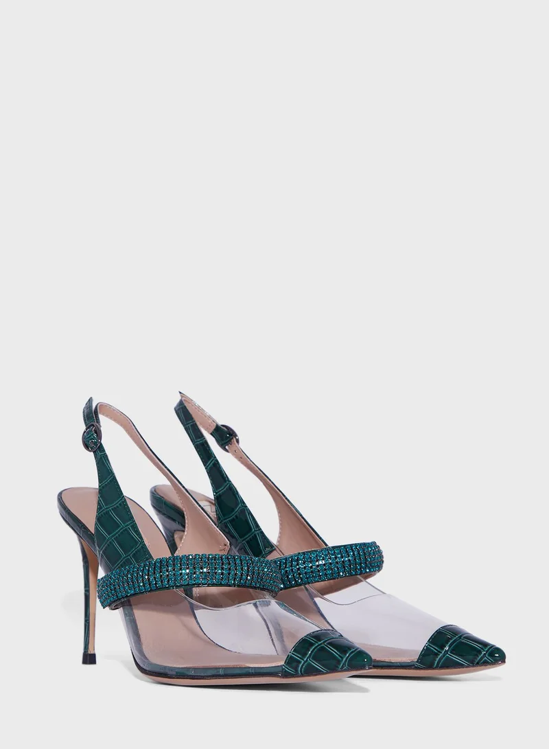 Nicoli Amada Mid Heel Sandals