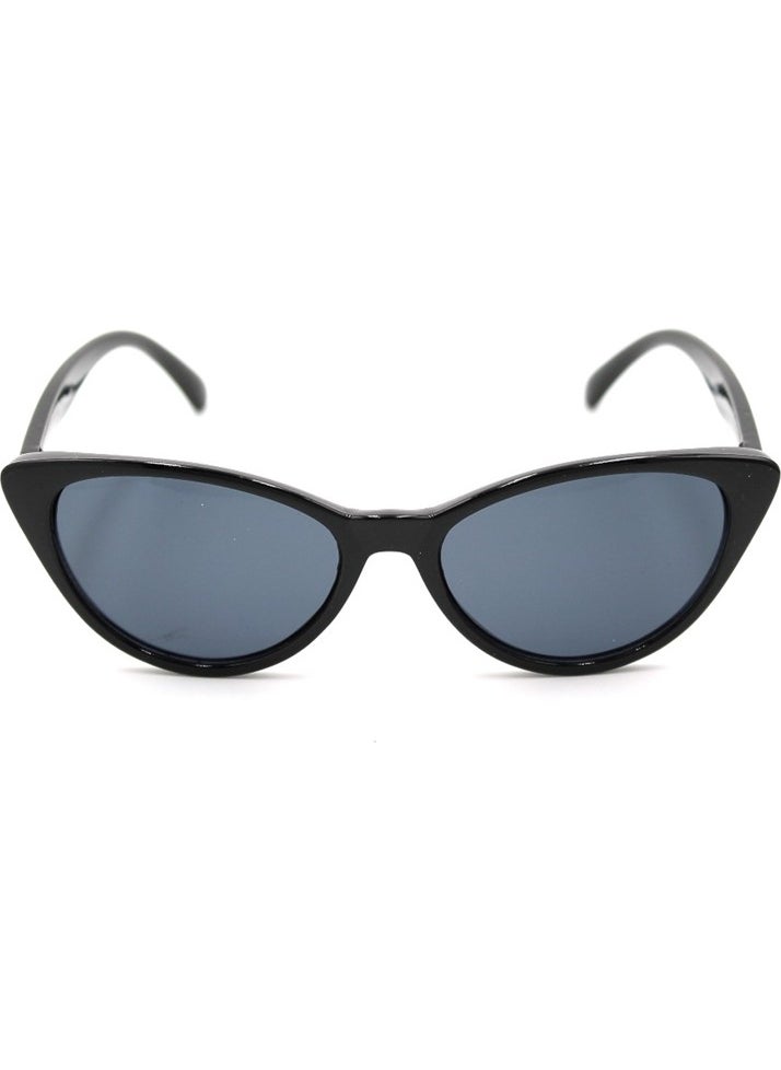 Silvio Monetti Women's UV400 Black Sunglasses 3SM8576R001  - Image 1