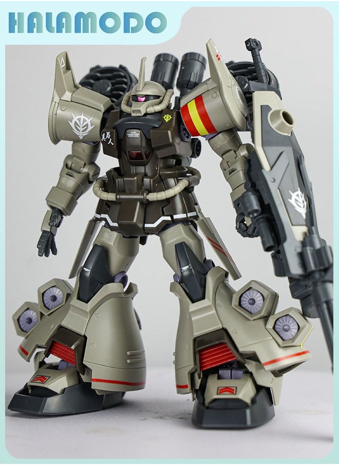 HALAMODO Gundam 2100 Flying Tiger Action Figure Mecha Warrior Assembly Model with Aircraft and Water Decals, a Super Cool Desktop Decoration, an Assembly Toy Loved by Both Boys and Girls  - Image 2