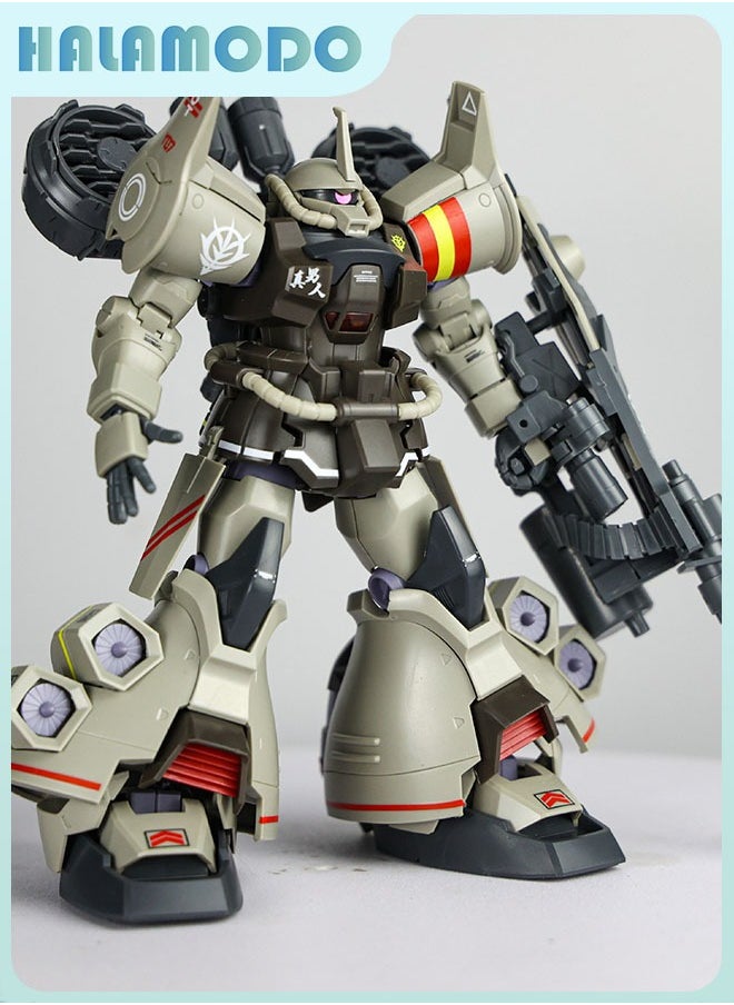 HALAMODO Gundam 2100 Flying Tiger Action Figure Mecha Warrior Assembly Model with Aircraft and Water Decals, a Super Cool Desktop Decoration, an Assembly Toy Loved by Both Boys and Girls  - Image 3