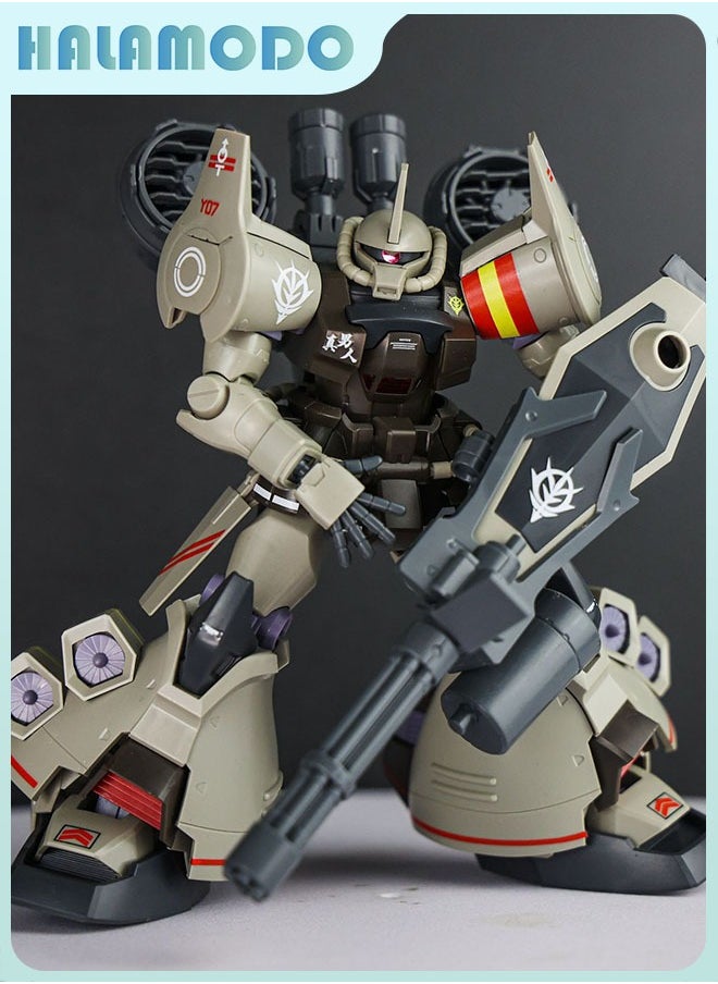 HALAMODO Gundam 2100 Flying Tiger Action Figure Mecha Warrior Assembly Model with Aircraft and Water Decals, a Super Cool Desktop Decoration, an Assembly Toy Loved by Both Boys and Girls  - Image 4