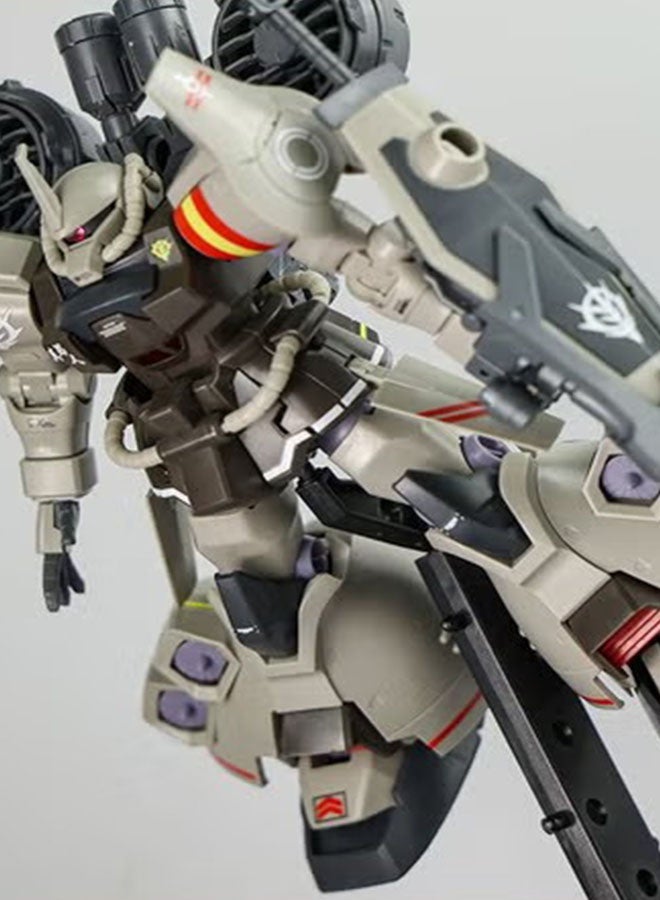 هالامودو مجسم ميكانيكي قتالي للتركيب من سلسلة جاندام 2100 النمر الطائر، مع طائرة وملصقات مائية - ديكور مكتبي مبهر، نموذج تركيب محبوب لدى الأولاد والبنات على حد سواء - Image 5