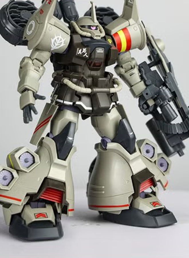 هالامودو مجسم ميكانيكي قتالي للتركيب من سلسلة جاندام 2100 النمر الطائر، مع طائرة وملصقات مائية - ديكور مكتبي مبهر، نموذج تركيب محبوب لدى الأولاد والبنات على حد سواء - Image 1