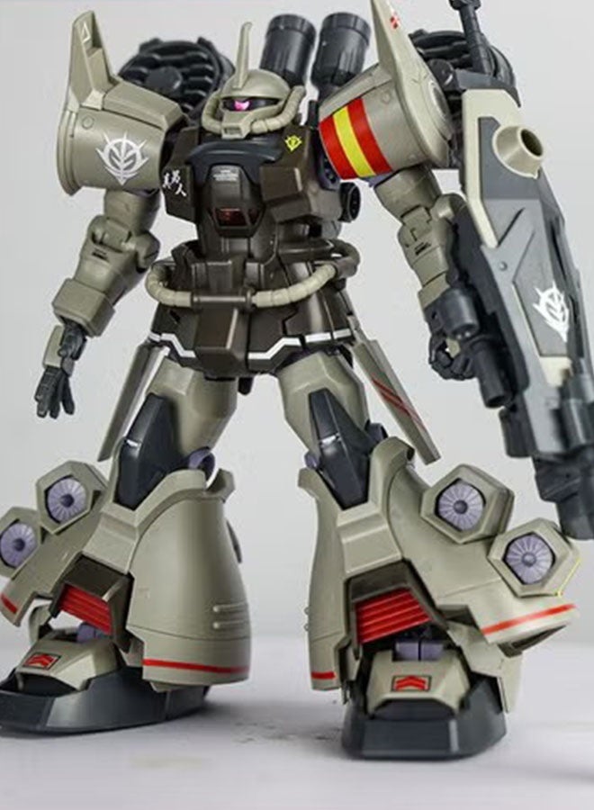 هالامودو مجسم ميكانيكي قتالي للتركيب من سلسلة جاندام 2100 النمر الطائر، مع طائرة وملصقات مائية - ديكور مكتبي مبهر، نموذج تركيب محبوب لدى الأولاد والبنات على حد سواء - Image 4